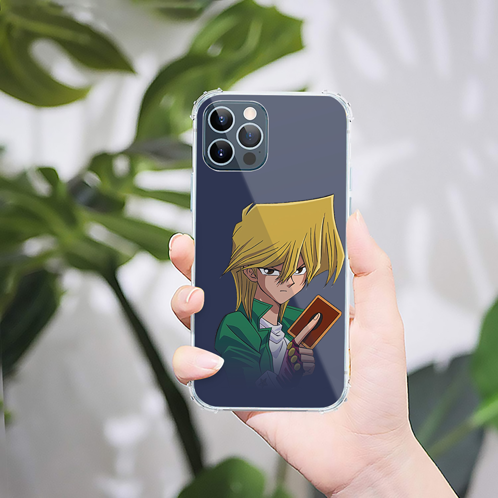 （画像用） 遊☆戯☆王 Yu-Gi-Oh! 【iPhone 12シリーズ対応】透明スマホケース（クリアソフトケース）